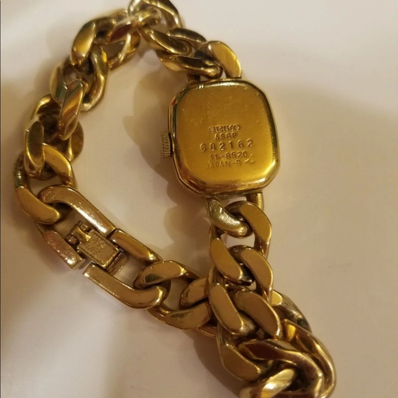 Vintage winded up chain seiko watch main image 6